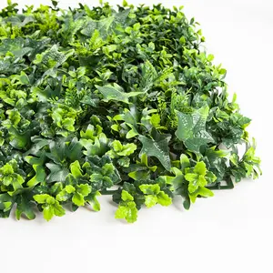 Hot Sale 50x50cm Outdoor Artificial Green Plant Walls For Garden Landscape Decoration