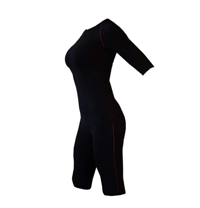 Xbody Ems Fitness Suit Lyocell Sous-vêtements de sport unisexe Ensemble d'entraînement Bonne qualité Sexy Body Suit pour la saison d'automne