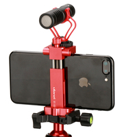 Support de trépied mobile CNC en alliage d'aluminium portable de haute qualité Ulanzi ST-03 avec griffe porte-accessoire pour microphone vidéo 1/4''