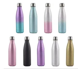 Màu Duy Nhất Đôi Tường Cola Hình Dạng Uống Cách Điện Bình Bạc Thép Không Gỉ Cola Chai Với Biểu Tượng Tùy Chỉnh - Product Image 3