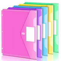Carpeta de Archivo A4 Transfronteriza, Estilo Etiqueta, Impermeable, de PP, para Comercio Exterior, KM015 KEMU, Impresión UV