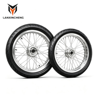 Kit de roues Supermoto Light Bee 2e génération pour Surron 2026, 17 pouces avant et arrière, 100/80-17 130/70-17, moyeu en aluminium CNC