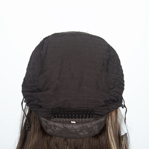 Pelucas de encaje Remy europeas sin procesar, color marrón natural, con reflejos, sin pegamento, de cabello humano, peluca judía con encaje superior para mujeres blancas - Product Image 6