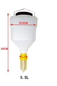Bottiglia Quadrata in Plastica da 5,5L per Salse con Dispenser Sospeso, Macchinari per la Lavorazione di Condimenti - Product Image 5