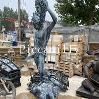 Statue de tête de Méduse de la fonderie à prix bas