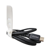 Heatz ZC50 3A-Powerful Fast 3A-Charging USB to Micro NYLON'FIT FAST Cable Compatible avec iPhone et téléphone Longueur de câble de 1m