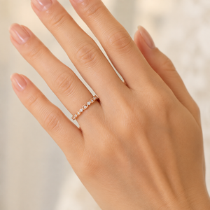Bague d'index classique minimaliste pour femme, bijou de doigt tendance pour le quotidien - Product Image 2