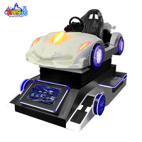 Simulateur de course VR à siège unique, voiture de sport VR, équipement de course en réalité virtuelle pour salle de jeux VR