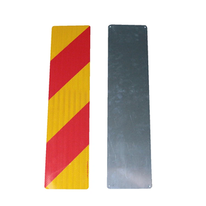 Autocollants réfléchissants de bandes de Chevron de réflecteur de signalisation de signe de plaque de marquage arrière réfléchissante de haute visibilité pour les fourgonnettes de véhicules lourds - Product Image 2