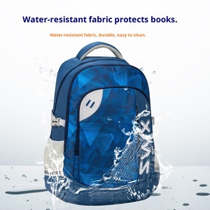 Nouveau Sac à Dos Scolaire Imperméable pour Collégiens et Lycéens, Grande Capacité, Réduction de Poids, Protection de la Colonne Vertébrale, pour Garçons et Filles, Classes 4-9 - Product Image 4
