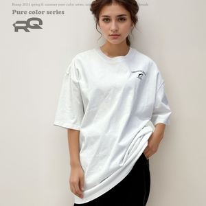 Men's Summer Bajia Heavy American Print Short-Sleeved Pure Cotton Loose Fit <b>Knitted</b> T-Shirt <b>for</b> Fishing Opt <b>for</b> Comfort Style - Product Image 3
