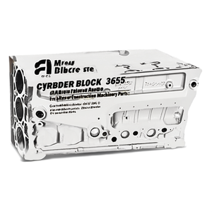 Bloc-cylindres 3606 3655, ensemble de bloc moteur diesel pour pièces de machines de construction de rouleaux compresseurs - Product Image 1