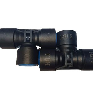 Raccord en T pneumatique pour tuyau d'air 14 mm, pièce automobile spécifique aux camions - Product Image 2
