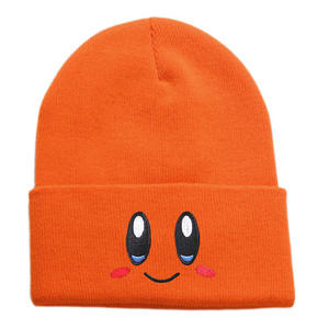 Estilo caliente 49 diseños Luffy Anime sombrero de punto dibujos animados <span class=keywords><strong>Kirby</strong></span> bordado sombrero moda cálido suéter Beanie sombrero para invierno - Product Image 4