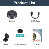 QZT Wd15 Full Hd Mini Cámara Wifi interior hogar Ip vigilancia Grabación en bucle seguridad inalámbrica niñera cámara de visión nocturna