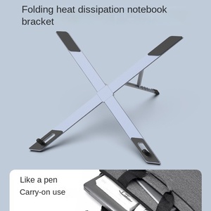 Soporte Plegable y Elevable para Tablet y Laptop, de Aleación de Aluminio, para Uso en Interiores y Exteriores - Product Image 2