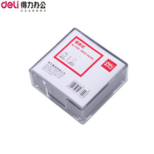 Deli <b>Memo</b> Paper 91x87mm 300 Sheets Loose Leaf Note <b>Pad</b> - Product Image 3