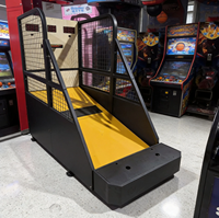 Machine de basket-ball pliable AMA, portable, pour l'intérieur, jeu d'arcade de basket-ball de rue pour parc d'attractions