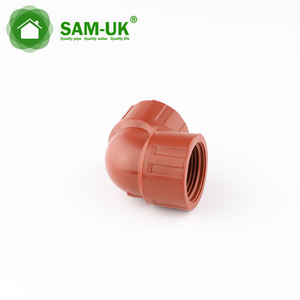 プラスチックPPポリプロピレン油圧ねじメーカー<span class=keywords><strong>PVC</strong></span>プラスチックパイプ継手肘 - Product Image 2