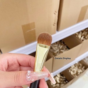 Chồn tóc nền tảng bàn chải động vật tóc cangzhou Đầu phẳng bàn chải trang điểm duy nhất - Product Image 2