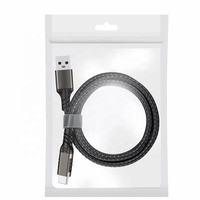 USB3.2 Gen2 10Gbps kabel USB kabel 3A 60W QC3.0 pengisian daya cepat untuk Samsung NVMe Hard Disk eksternal Data Android kabel kepang