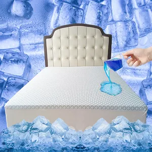 Wholesale Customized Knitted Protector De Colchon Jacquard Waterproof Cooling Mattress Pad Mattress Covers Protectors