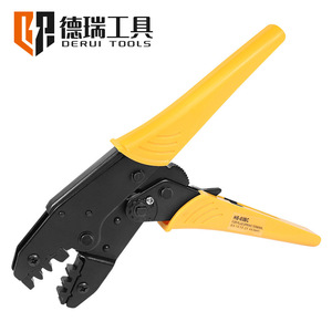 Kit d'outils Derui Tools Mini Pince à sertir multi-mâchoires HS-03BC pour fils de 16 AWG, entrée frontale, en acier à haute teneur en carbone, pour bricolage - Product Image 4