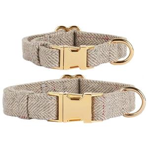 Klassische hand made premium qualität hanf kragen für hund - Product Image 1