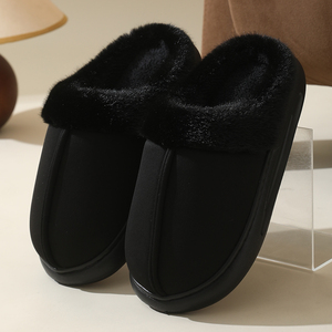 Fashion Platform Women Indoor Plush Faux Fur Home Soft <b>slippers</b> for Women Warm Plush Fashion Fur <b>slippers</b> Heart <b>slippers</b> - Product Image 3