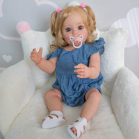 55CM Reborn bébé poupée fille SueSue corps entier Silicone étanche Bathy jouet peinture détaillée à la main avec look 3D bébé reborn