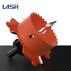 מקדח חורים חד ויציב בגודל 35-90 מ\"מ לפנסי תאורה, לפתיחת חורים מהירה וחלקה בעץ ובגבס - Product Image 3