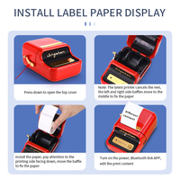 Imprimante d'étiquettes portable Niimbot B21 pour codes-barres et codes QR, imprimante thermique pour bijoux, mini imprimante d'étiquettes pour codes-barres