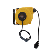 Câble rétractable électrique ZD150 tirant une bobine de câble robuste de 15m 45FT 50FT