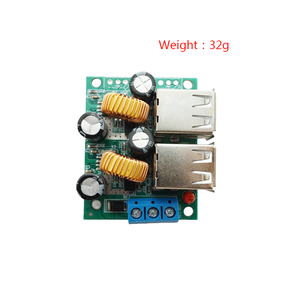 บอร์ดแปลงแหล่งจ่ายไฟฟ้า OKY3508-5 DC 12V 24V 40V ถึง5V 5A 4พอร์ต USB 4พอร์ต A5268 - Product Image 6
