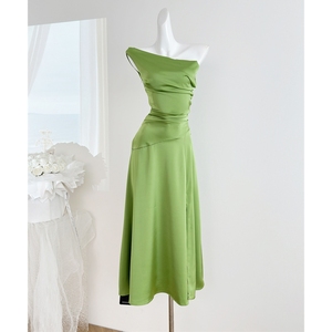 Vente en Gros de Vêtements pour Femmes de Boutique Robe de Luxe Légère Été Nouveau Style Tempérament Robe Étreignante - Product Image 4