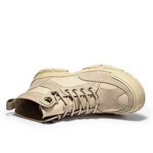 Botas de Senderismo de Cuero Genuino para Hombre, Profesionales, de Alta Calidad, Impermeables, Antideslizantes, para Escalar, para Todas las Estaciones, Invierno - Product Image 6
