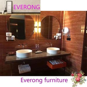 Iran Đỏ travertine đá cẩm thạch tự nhiên cắt để kích thước tường trong nhà trang trí travertine - Product Image 2