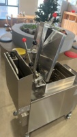 Friteuse professionnelle KFC à gaz et électrique, haute pression, pour poulet frit, modèle Commercial Express, à vendre