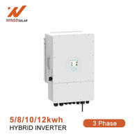 Wingosolar - Sistema Híbrido Completo Conectado/Desconectado a la Red, Disponible en Stock, de 10-30 Kw para Uso Industrial
