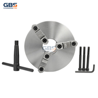 Accessoires pour machines de fraisage et tours CNC haute performance : Mandrin de tour auto-centrant à 3 mors K11-380C