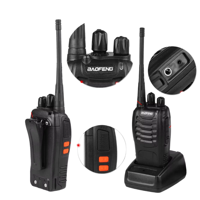 Wholesale Manufacturer Portable Walkie-talkies High Power Handheld Mini-sized 15L for Outdoor Use