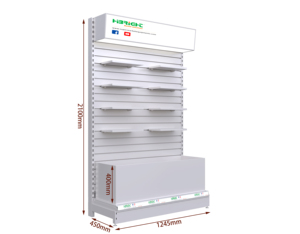 Estante de Exhibición para Minoristas en Oferta, Estantes de Supermercado, Estantería de Acero Multiusos para la Sección de Artículos de Primera Necesidad - Product Image 2