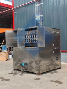 Machine à glaçons avec remplissage et scellage automatiques, 1 tonne, machine à glaçons commerciale -L - Product Image 4