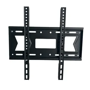 FK09-46F phổ màu Đen Thép Vesa 400 đến 400 mét cố định TV tường Bracket cho 32-55 inch