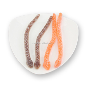 Caramelo gomoso en forma <span class=keywords><strong>de</strong></span> <span class=keywords><strong>serpiente</strong></span> personalizado <span class=keywords><strong>de</strong></span> alimentos saludables Halal al por mayor - Product Image 5