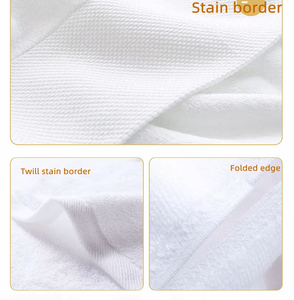 Ensemble de serviettes de bain douces et épaisses en coton 100% avec un design uni teint en couleur unie - Utilisation de luxe pour les spas et les hôtels, résistant aux enfants - Rouya A096 - Product Image 6