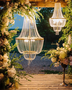 Elegant Hanging <strong>Chandelier</strong> Light New Wedding Ceiling Decoration Creative Crystal <strong>Chandelier</strong> for Wedding Events Party Decor - Product Image 6