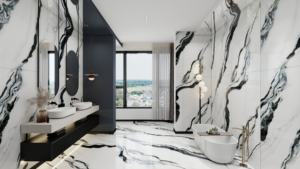 กระเบื้องพอร์ซเลนสมัยใหม่ ขนาด 90x180 ซม. สำหรับห้อง<span class=keywords><strong>ล</strong></span><span class=keywords><strong>อฟ</strong></span><span class=keywords><strong>ท</strong></span>์และอพาร์ทเมนต์ ดีไซน์มินิมอ<span class=keywords><strong>ล</strong></span> <span class=keywords><strong>ท</strong></span>นไฟ <span class=keywords><strong>ท</strong></span>นแรงกระแ<span class=keywords><strong>ท</strong></span>กสูง - Product Image 5