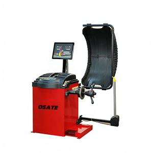 Équilibreuse de roues intelligente Osate avec règle de mesure, machine d'équilibrage de pneus laser entièrement automatique pour voiture - Product Image 1