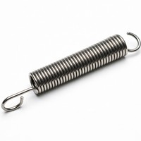 Ressort hélicoïdal double à haute tension pour usage industriel, en acier inoxydable galvanisé, certifié ISO9001, longue durée de vie